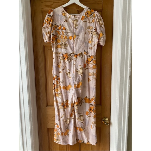 Samantha Pleet Garden Jumpsuit Size 12 - Picture 2 of 5